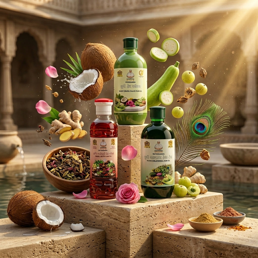 Hair oil - Chamunda Gruh Udhyog