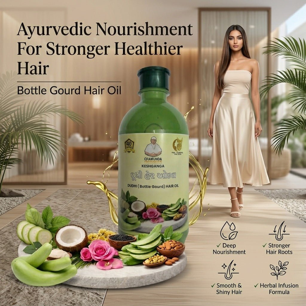 Keshganga Dudhi Hair Oil™ - Chamunda Gruh Udhyog