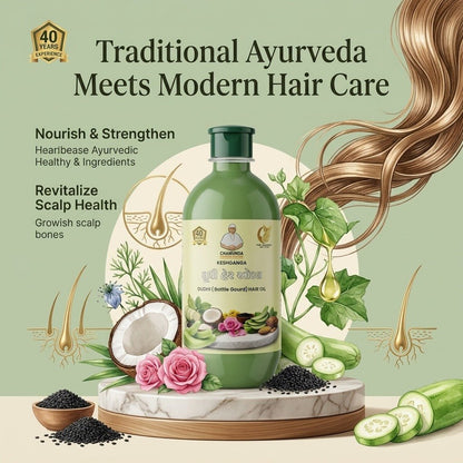 Keshganga Dudhi Hair Oil™ - Chamunda Gruh Udhyog