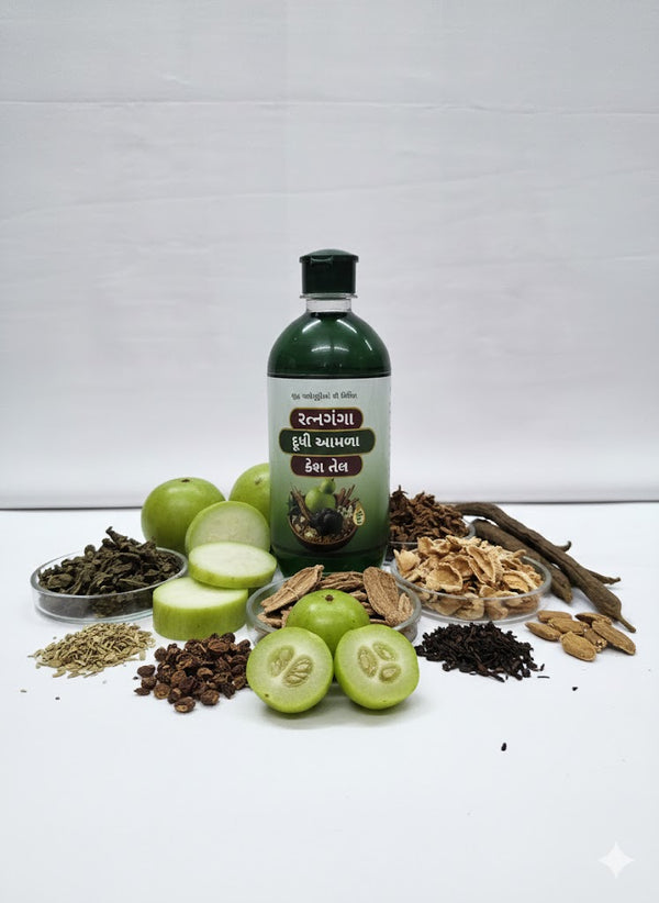 RatnaGanga Dudhi Amla Kesh Tailam